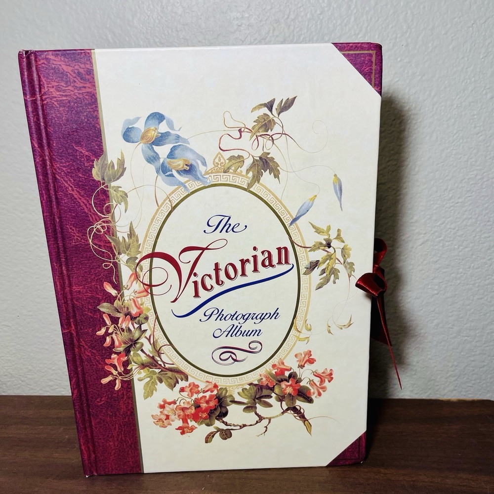 Vintage The Victorian Photograph Album Floral‎ Variety Of Cut Outs Cottagecore